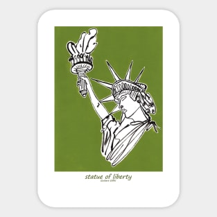 Statue of Liberty Sticker